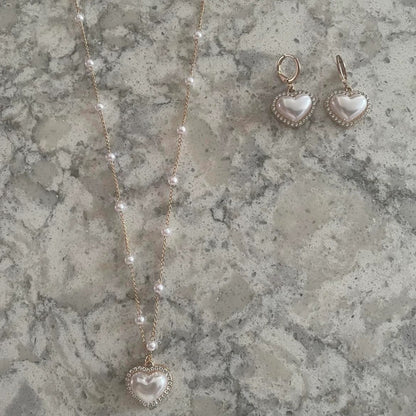 Delicate 925 Silver Necklace Set