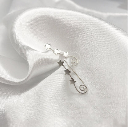 Milky 925 Silver Earring