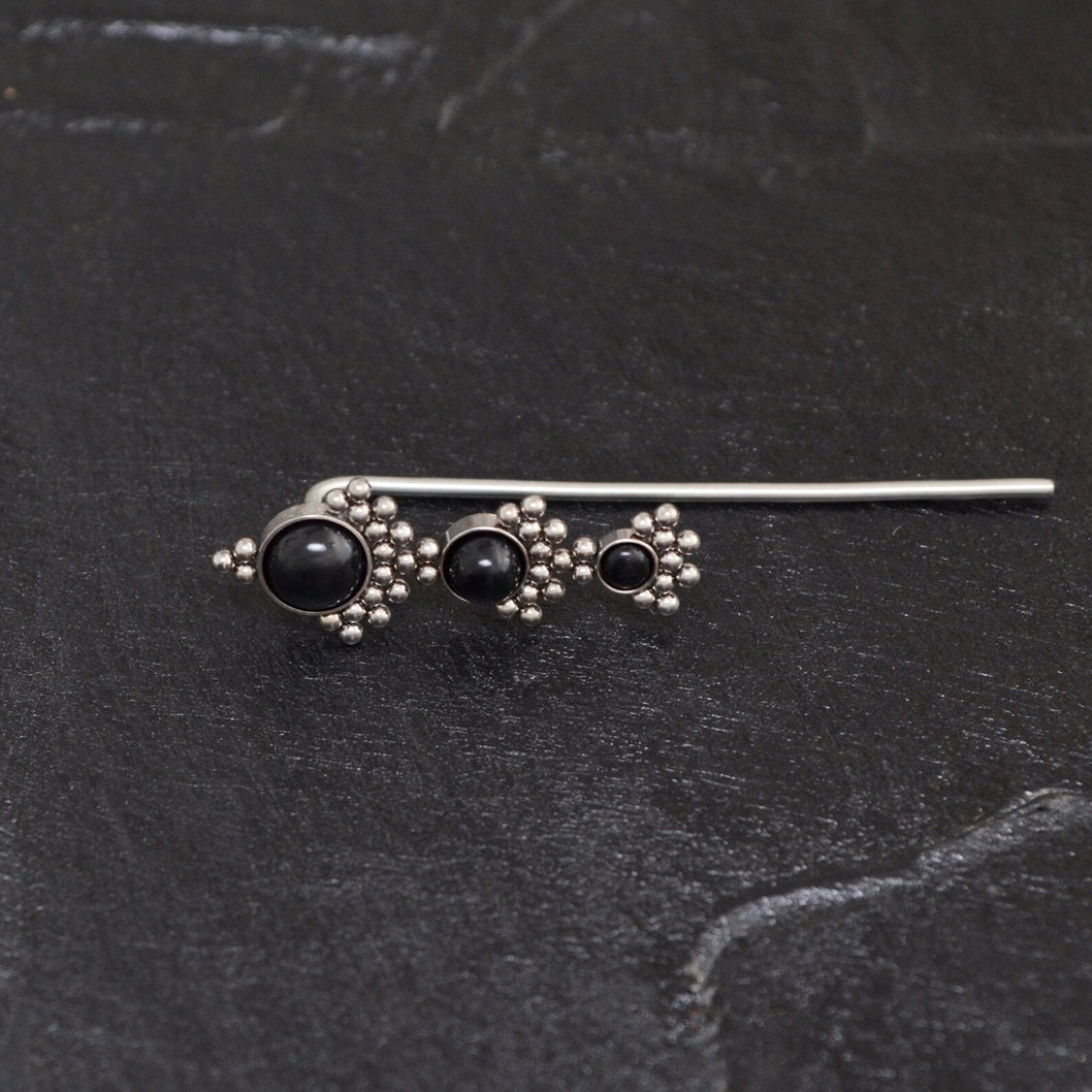 Vine 925 Silver Earring