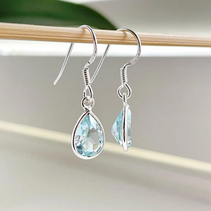 Teardrop 925 Silver Earring