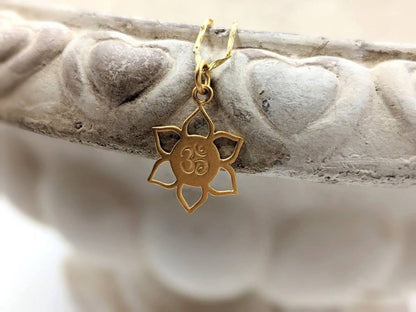Om 925 Silver Necklace