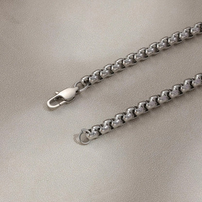 Rolo 925 Silver Men's Chain