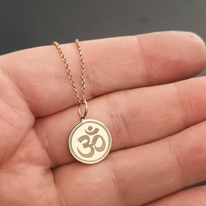 Om 925 Silver Necklace