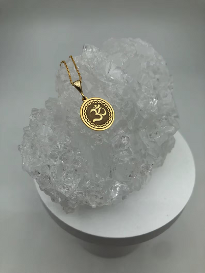 Om 925 Silver Necklace