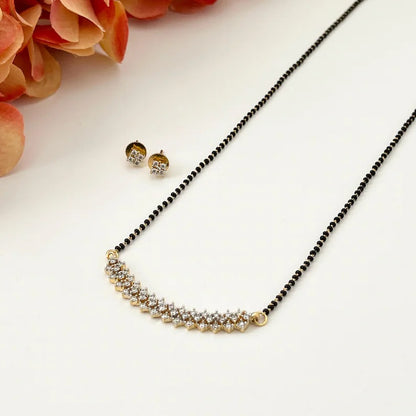 Karmini 925 Silver Mangalsutra