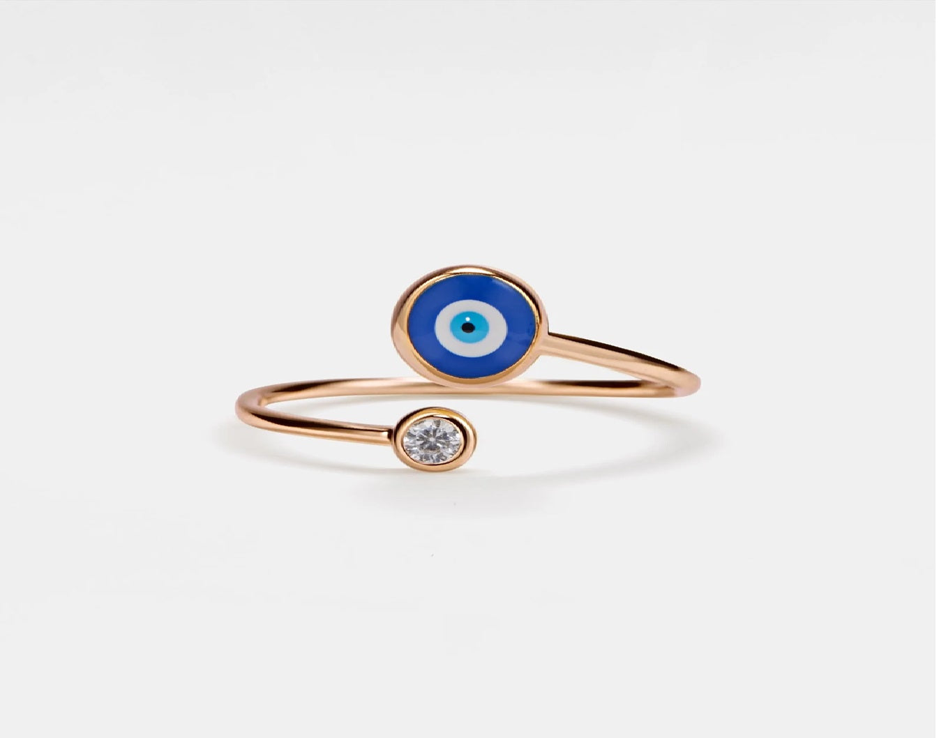 Turkish Evil Eye 925 Silver Ring