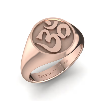 Om 925 Silver Ring