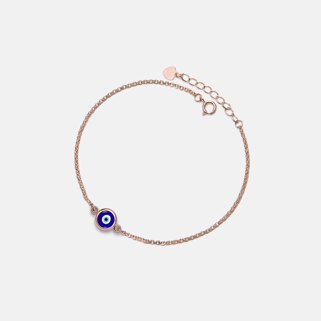 Trendy Evil Eye 925 Silver Bracelet