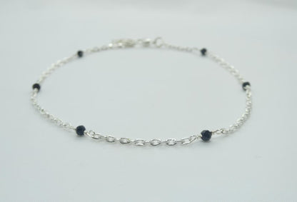 Edgy 925 Silver Anklet