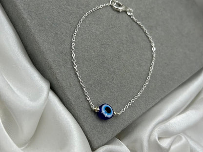 Tarnish Evil Eye 925 Silver Bracelet