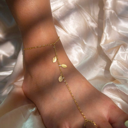 Gorgeous 925 Sliver Foot Chain