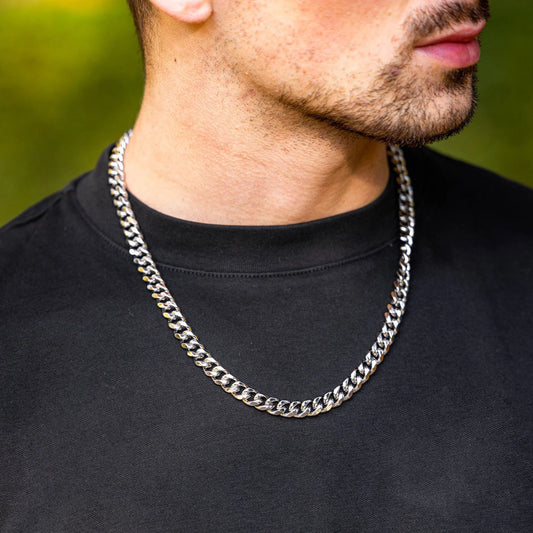 Choker 925 Silver Men's Chain