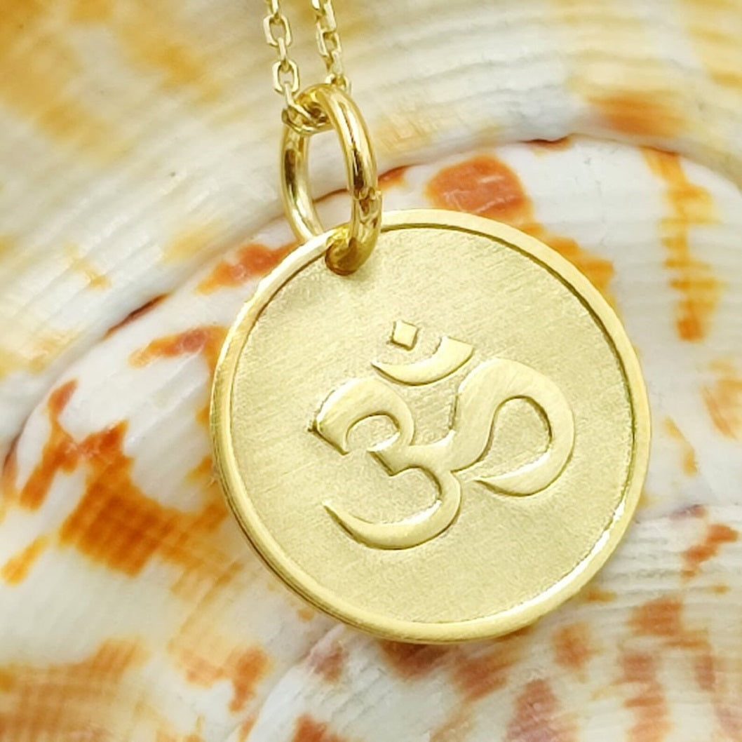 Om 925 Silver Necklace