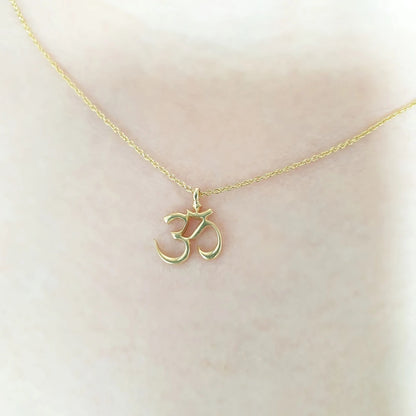 Om 925 Silver Necklace