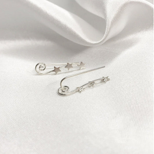 Milky 925 Silver Earring