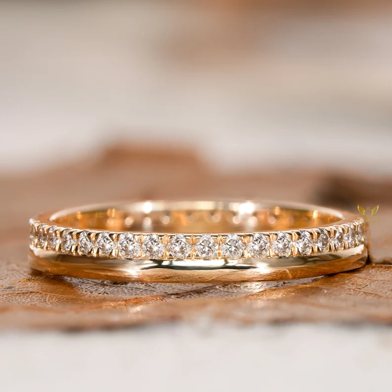 Row Stacking 925 Eternity Band