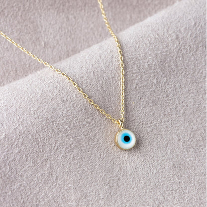 Charm Evil Eye 925 Silver Necklace