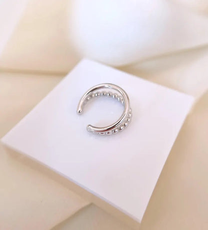 Beaded 925 Silver Toe Ring