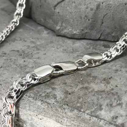 Byzantine 925 Silver Men's Chain