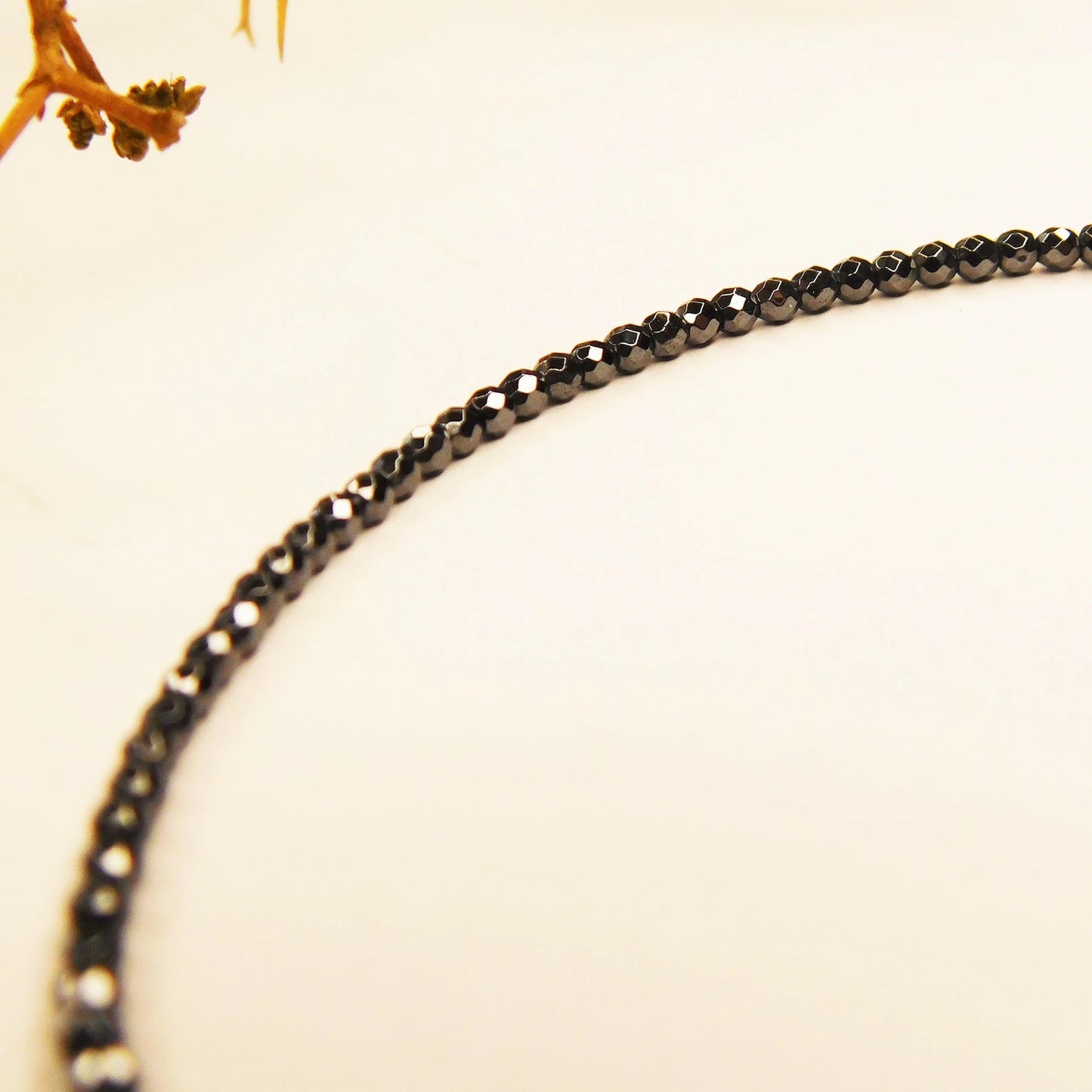 Hematite 925 Silver Anklet