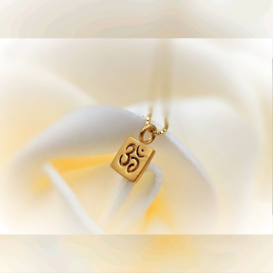 Om 925 Silver Necklace