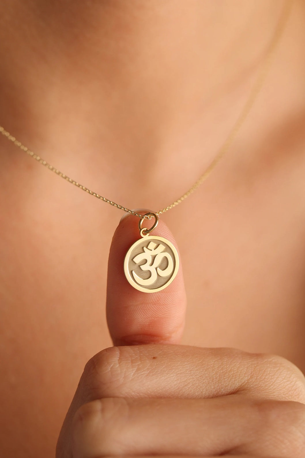 Om 925 Silver Necklace