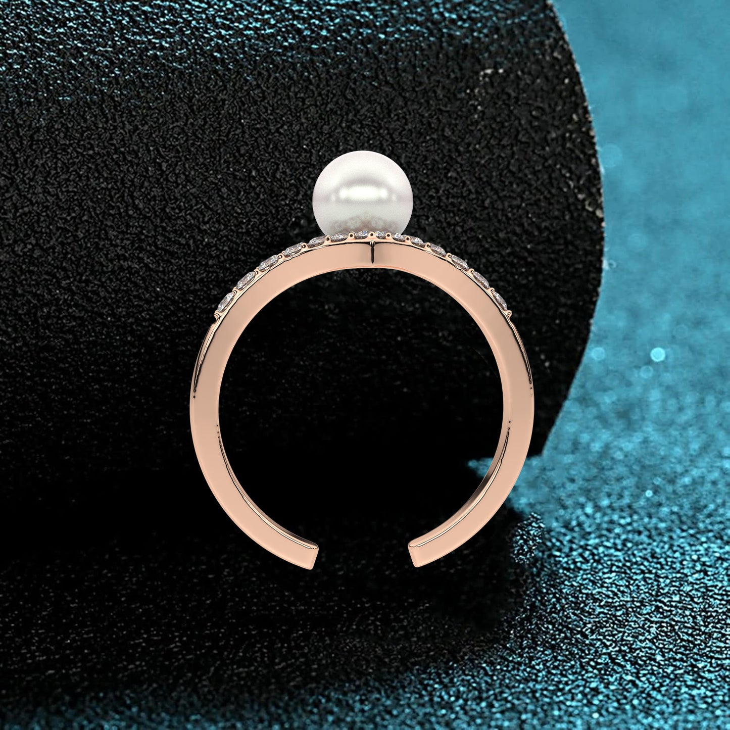 Rose gold Trending 925 Silver Ring