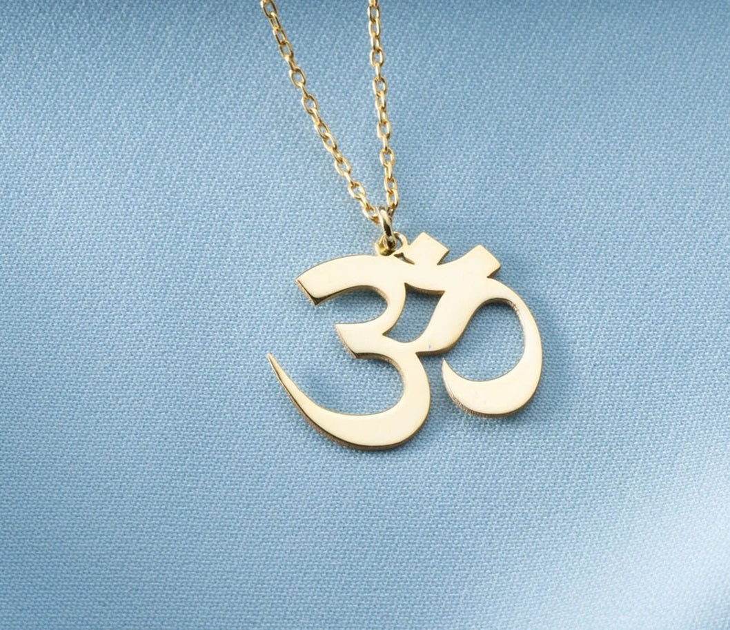 Om 925 Silver Necklace