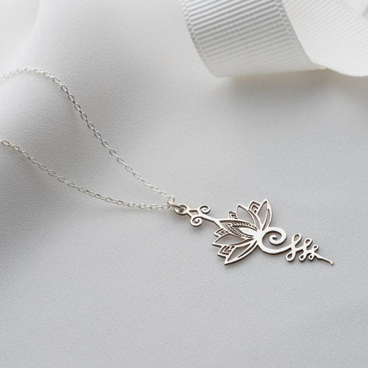 Om 925 Silver Necklace