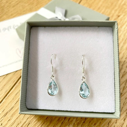 Teardrop 925 Silver Earring