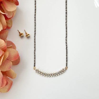 Karmini 925 Silver Mangalsutra
