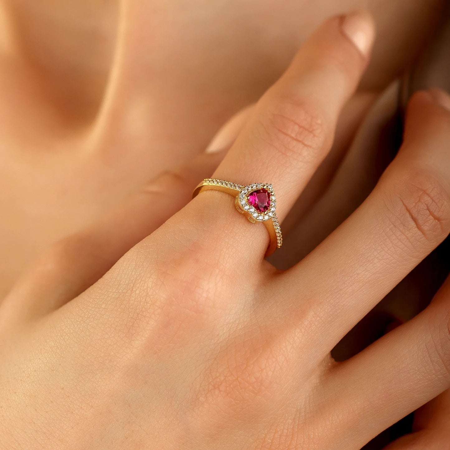 Dainty 925 Silver Ring Set