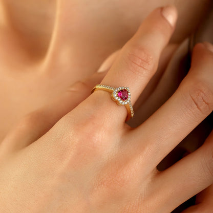 Dainty 925 Silver Ring Set