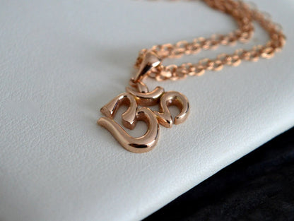 Om 925 Silver Necklace