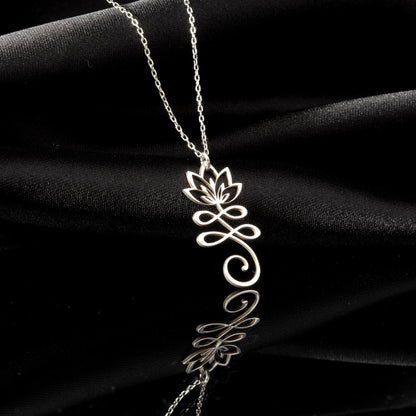 Om 925 Silver Necklace