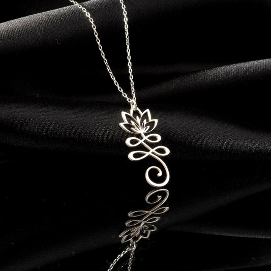 Om 925 Silver Necklace