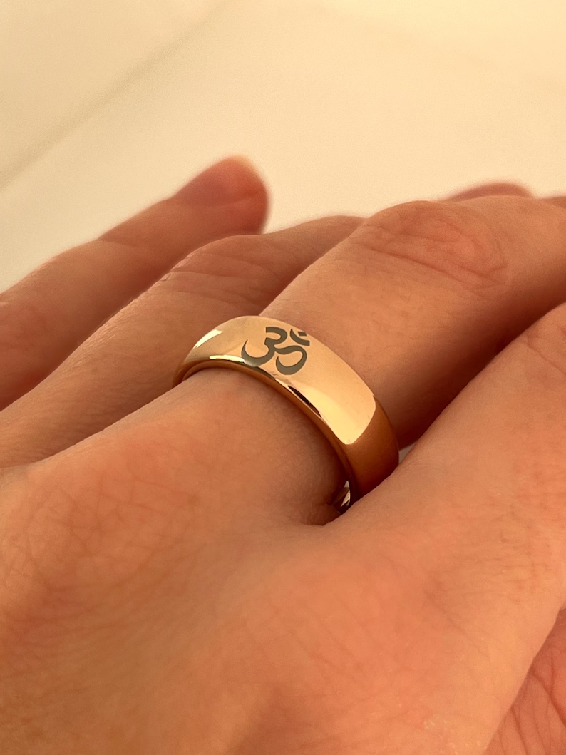 Om 925 Silver Ring