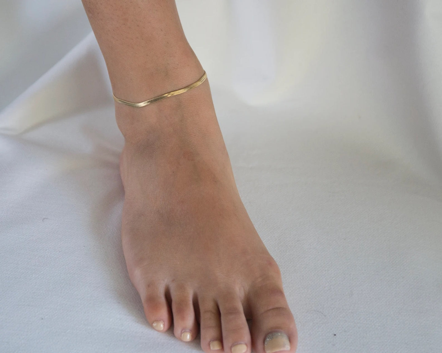 Trendy 925 Silver Anklet