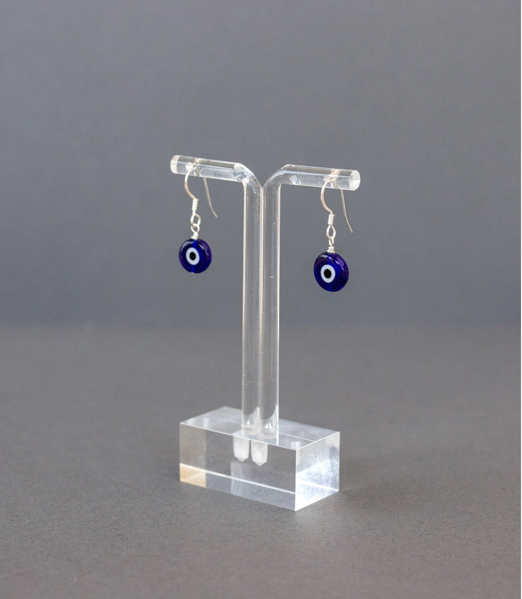 Amulet Evil Eye 925 Silver Earring