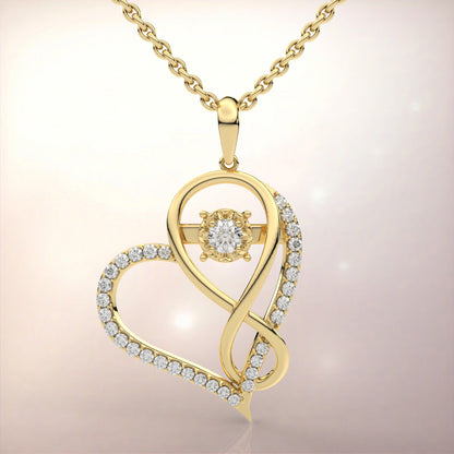 Moissanite Diamond 925 Silver Necklace