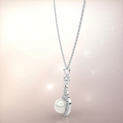 Moissanite Diamond 925 Silver Necklace