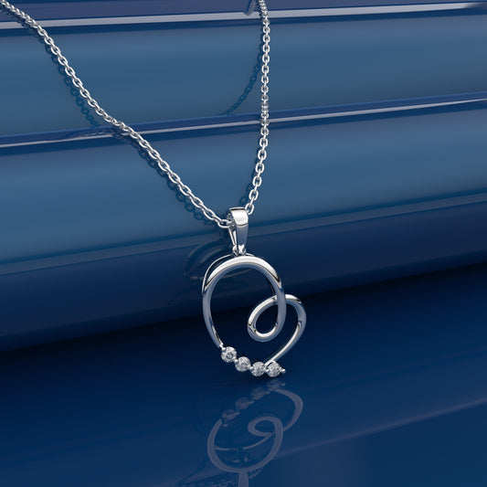 Moissanite Diamond 925 Silver Necklace