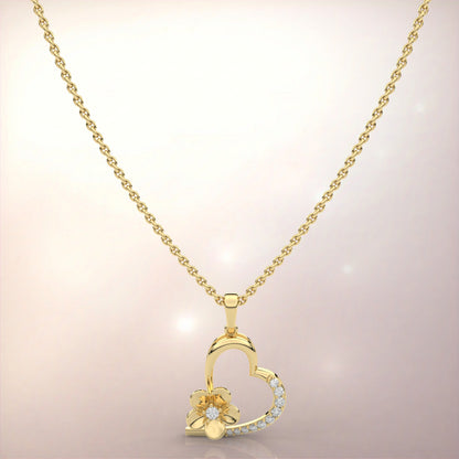 Moissanite Diamond 925 Silver Necklace