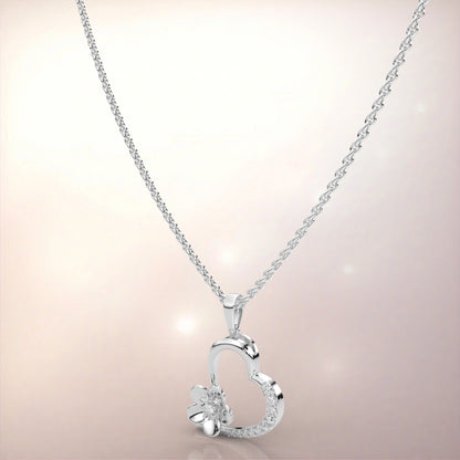 Moissanite Diamond 925 Silver Necklace