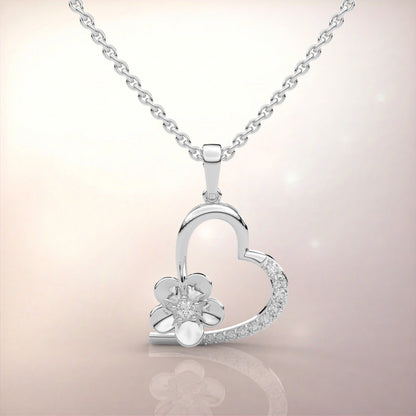 Moissanite Diamond 925 Silver Necklace