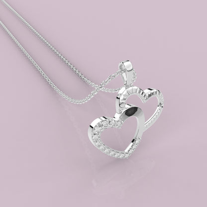 Moissanite Diamond 925 Silver Necklace