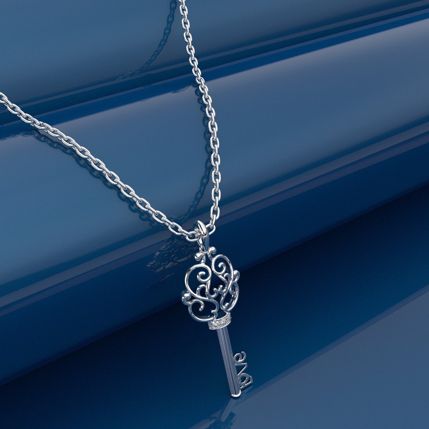 Moissanite Diamond 925 Silver Necklace