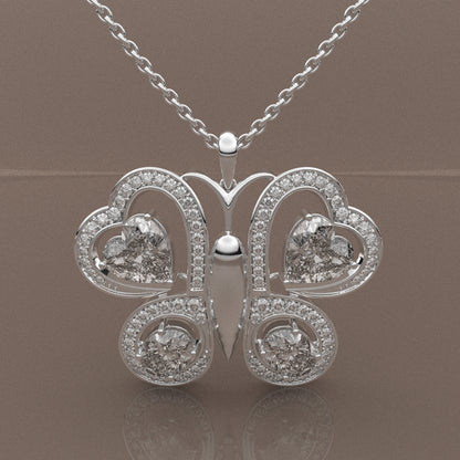 Moissanite Diamond 925 Silver Necklace