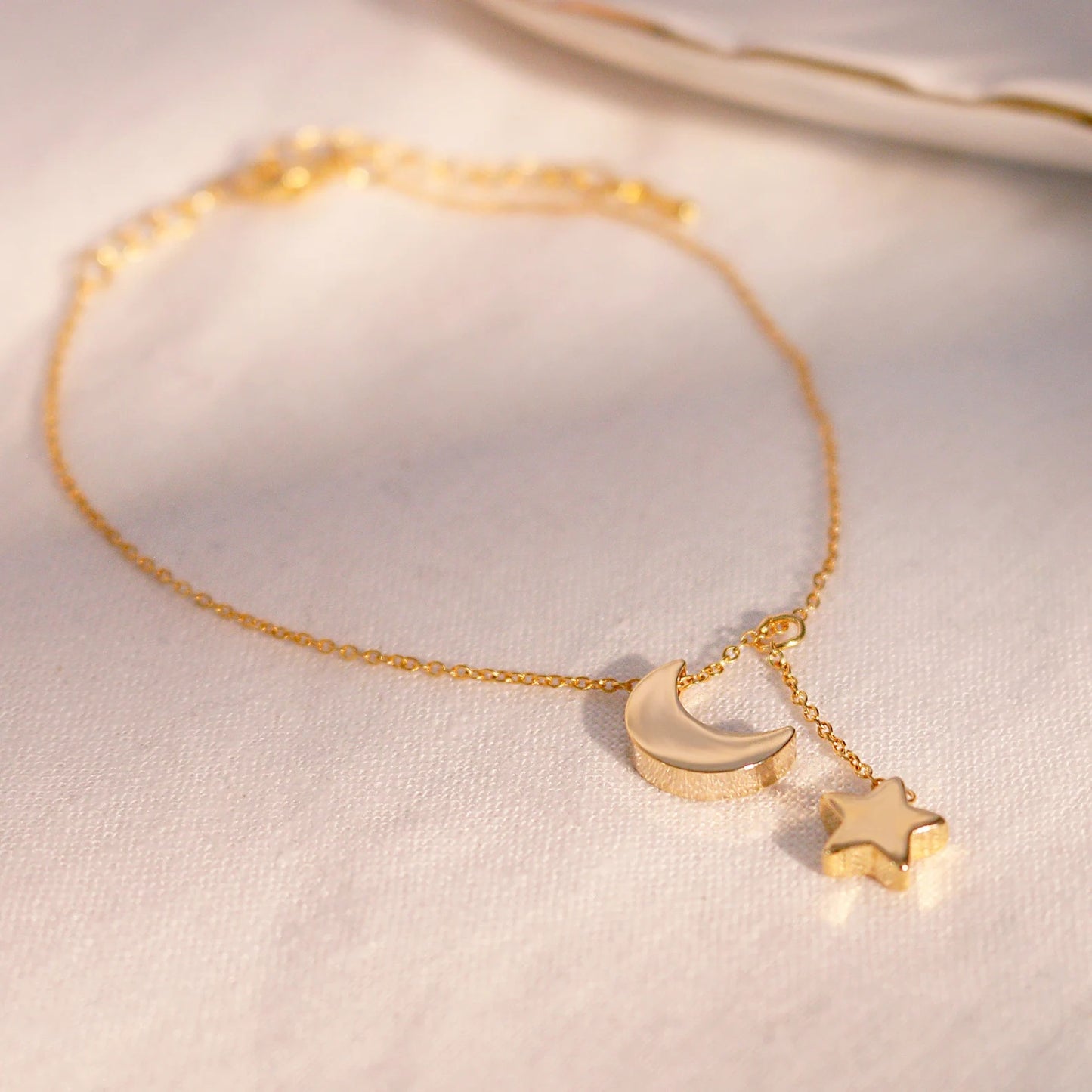 Moon Star 925 Silver Anklet