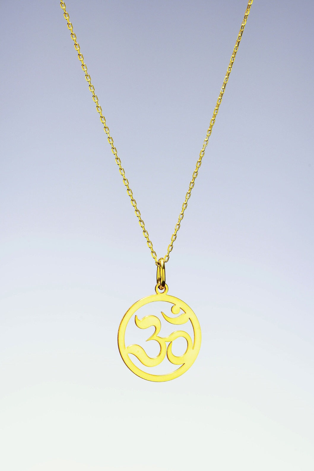 Om 925 Silver Necklace